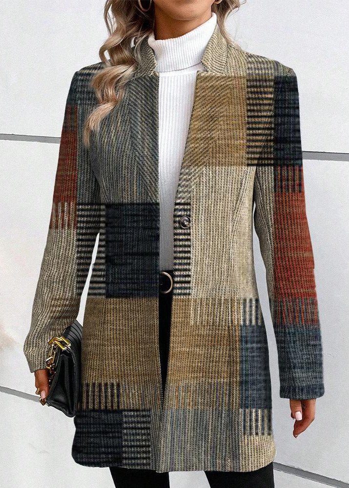 Jill | Eleganter gemusterter Blazer