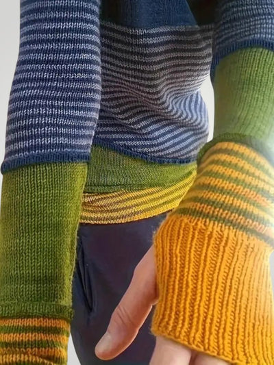 Nadja | Gestreifter Pullover mit Eleganten Details