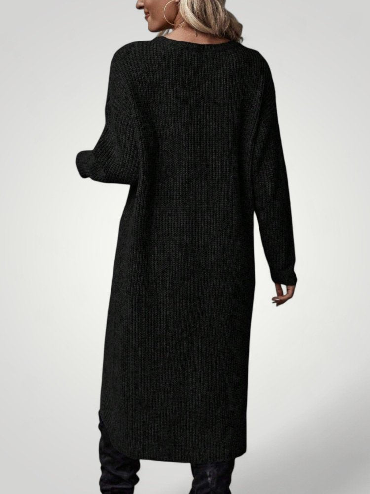 Xenia | Klassischer Longline-Pullover für Damen mit Bequemlichkeit