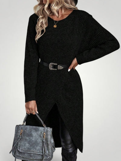 Xenia | Klassischer Longline-Pullover für Damen mit Bequemlichkeit