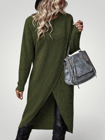 Xenia | Klassischer Longline-Pullover für Damen mit Bequemlichkeit