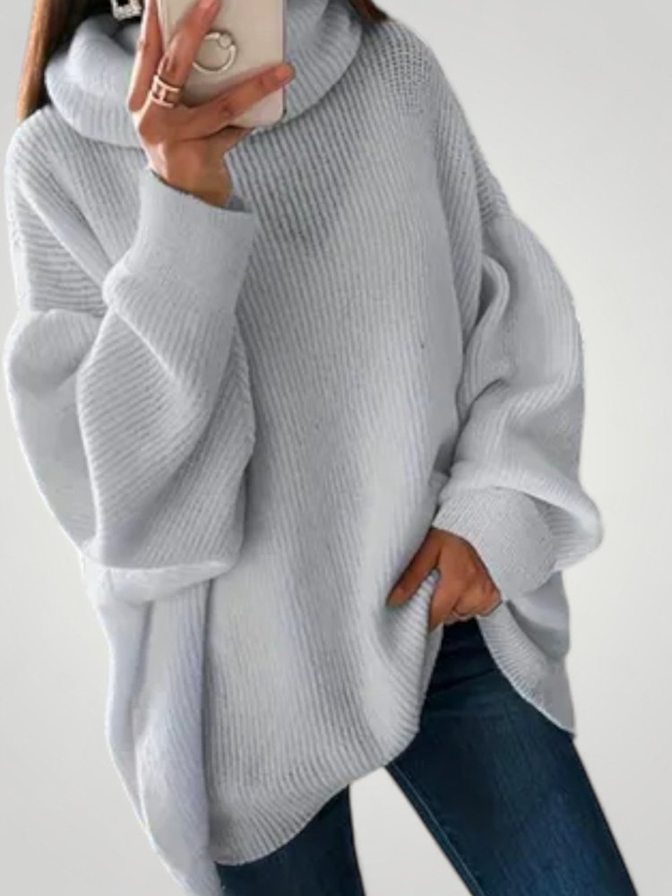 Hildegunde | Oversized Strickpullover Damen für Elegante Momente