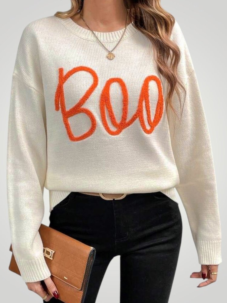 Lisbeth | Rippstrickpullover Damen mit Drop-Schulter für Komfort