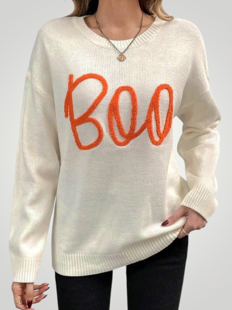 Lisbeth | Rippstrickpullover Damen mit Drop-Schulter für Komfort