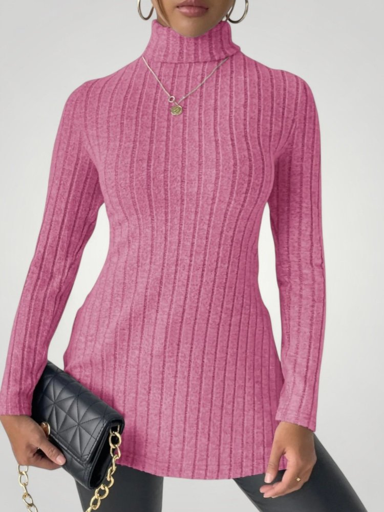 Nicoline | Schwarzer Rollkragenpullover Damen für Eleganz
