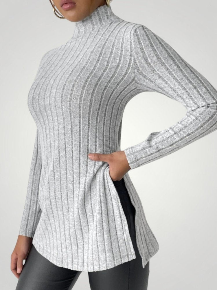 Nicoline | Schwarzer Rollkragenpullover Damen für Eleganz