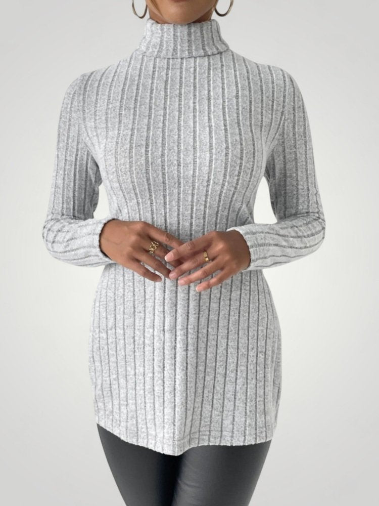 Nicoline | Schwarzer Rollkragenpullover Damen für Eleganz