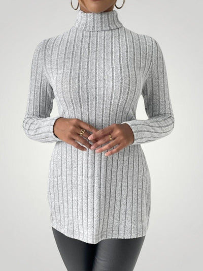 Nicoline | Schwarzer Rollkragenpullover Damen für Eleganz