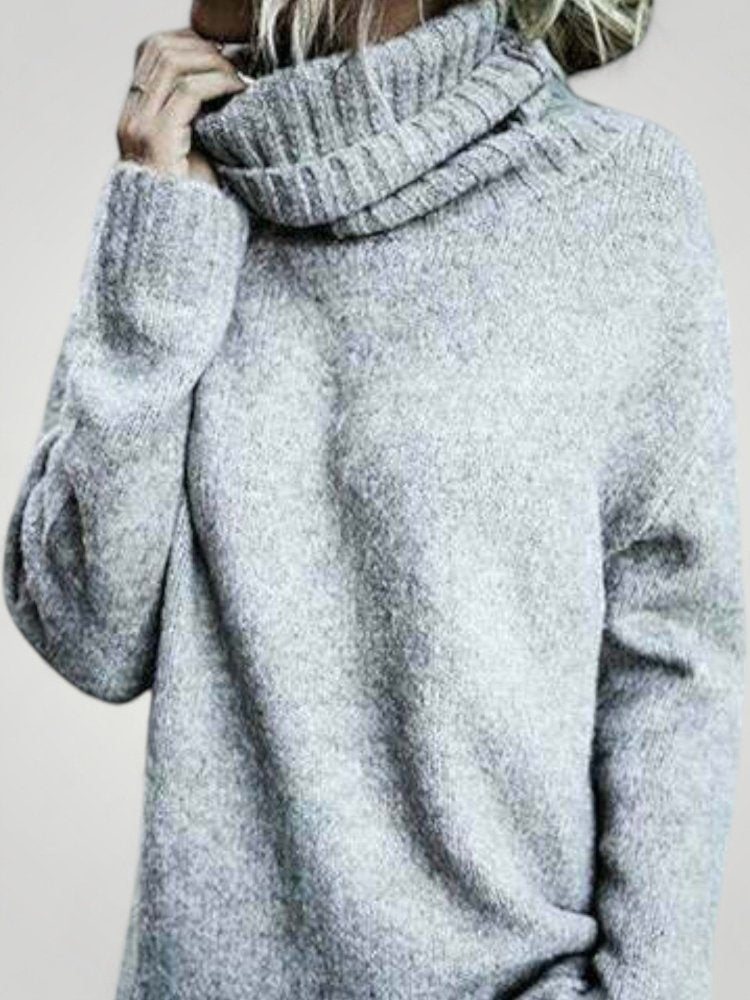 Ursina | Übergroßer Rollkragenpullover für Damen - Stilvoller Komfort