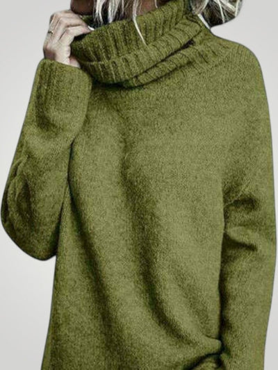 Ursina | Übergroßer Rollkragenpullover für Damen - Stilvoller Komfort