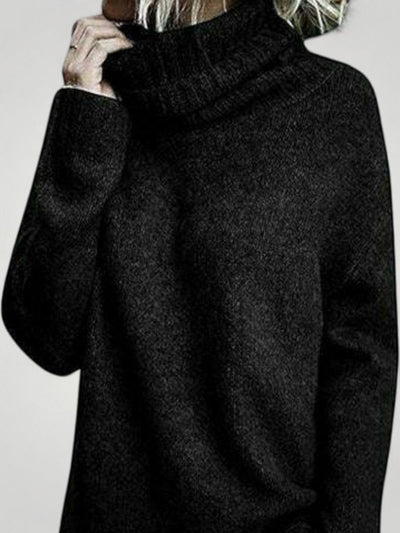 Ursina | Übergroßer Rollkragenpullover für Damen - Stilvoller Komfort