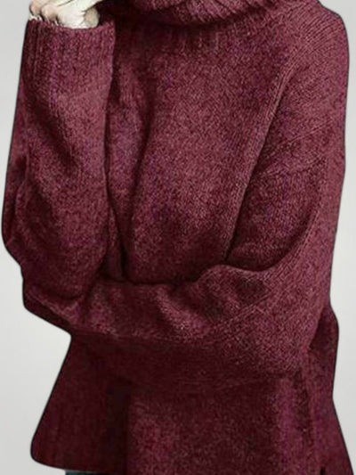 Ursina | Übergroßer Rollkragenpullover für Damen - Stilvoller Komfort