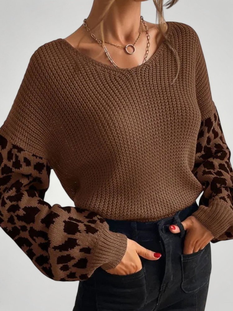 Amrei | Vielseitiger Strickpullover für Eleganz